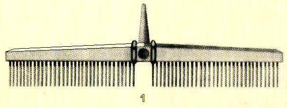 [1] - Ancinho de arrasto. Desenho de D. Jos� de Castro. / p. 26 /