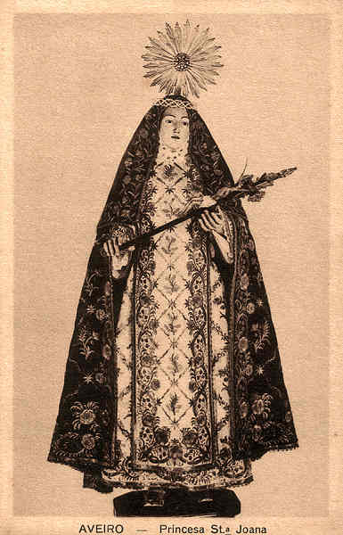 SN - AVEIRO Princesa Sta Joana - Edi��o Souto Ratolla, Aveiro - Dimens�es: 9x13,8 - S/D - Col FMSarmento.