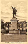 S/N - Aveiro - Est�tua de Jos� Estevam - Edi��o de Souto Ratolla, Aveiro - SD - Dim 14x9 cm - Col FMSarmento.