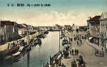 N.� 14 - AVEIRO Ria e centro da cidade - Editor Baptista Moreira, Aveiro - SD - Dim 14x8,8 cm. - Col.  FMSarmento.