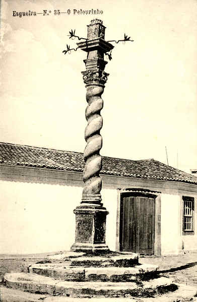 N.� 35 - Esgueira O Pelourinho - Editores MOREIRA & TORRES, Aveiro - SD - Dimens�es 13,7x8,8 cm. - Col.  FMSarmento.