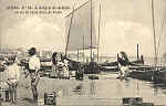 N.� 33 - AVEIRO A lavagem da sardinha na ria da Costa Nova do Prado - Editores MOREIRA & TORRES, Aveiro - SD - Dimens�es 13,7x8,7 cm. - Col.  FMSarmento.