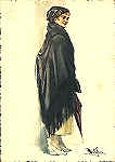 N.� 1401 - Portugal Costume Aveiro - Alberto Souza - SD - Dimens�es 14,8x10,5 cm. - Col.  FMSarmento.