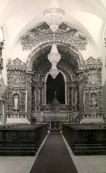 SN - Igreja Paroquial da Vera-Cruz Aveiro Capela-Mor - Editor n�o referido - SD - Papel fotogr�fico ADOX - Dim. 8x13 cm. - Col. FMSarmento.jpg