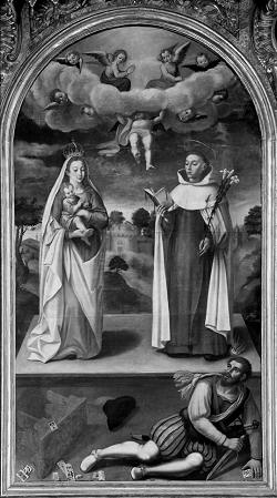 T�bua de altar da igreja de N� S� do Carmo, em �vora. Clicar para ampliar.