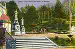 S/N - BRAGA-Bom Jesus-Um trecho do Parque - Sem Editor - S/D - Dimens�es: 13,7x8,7 cm. - Col. Aur�lio Dinis Marta.