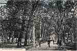 S/N - Caldas da Rainha-Portugal - Rua Central do Parque - Editor Ourivesaria Portuense (1911) - Dimens�es: 13,9x8,7 cm. - Col. Miguel Chaby.