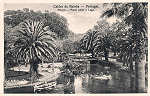 S/N - Caldas da Rainha-Portugal Ponte sobre o Lago - Editor Fernando Daniel de Sousa - Editado em 1927 - Dimens�es: 14x9 cm. - Col. Miguel Chaby