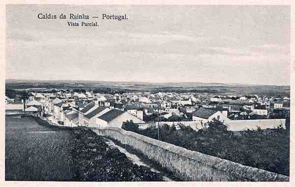S/N - Caldas da Rainha - Vista parcial - Edi��o Fernando Daniel de Sousa - (d�cada de 1930) - Dimens�es: 13,9x9 cm. - Col. Miguel Chaby.