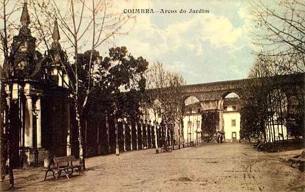 S/N - Coimbra: Arcos do Jardim - Union Postale Universelle- S/D - Dimens�es: 13,8x8,6 cm. - Col. Aur�lio Dinis Marta.