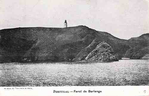 S/N - Farol da Berlenga - Edi��o Oficinas do "Com�rcio do Porto" - S/D - Dimens�es: 9,1x14,1 cm. - Col. Miguel Chaby.