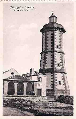 S/N - Portugal - Cascaes - Farol da Guia - 1940(?) - Dimens�es: 9,1x13,7 cm. - Col. Miguel Chaby.