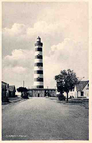 S/N - �lhavo - Farol - Dimens�es: 9x14 cm. - Col. Miguel Chaby (1933).