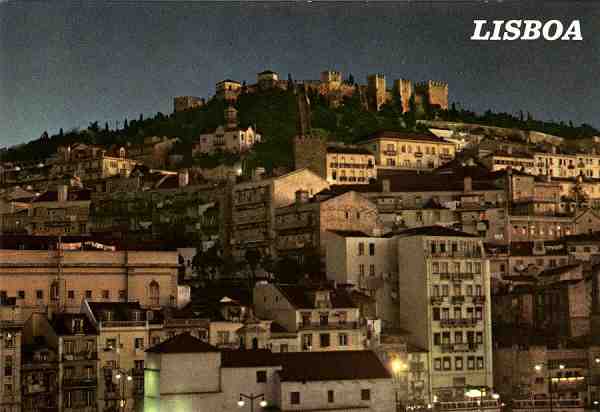 N.� 460 - Lisboa Castelo S. Jorge - Ed.C. S. - Dimens�es 14,5x10 cm - Col. M�rio F. Silva.