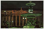 N.� 201 - LISBOA - Portugal  Rossio - (Nocturno) - Ed. MARGRAPE - Dimens�es: 15x10 cm. - Col. M�rio F. Silva.