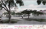 SN - Largo do Pal�cio do Governo, Loanda - Editor, Biker, Deposito de gello, Loanda - Dim. 138x86 mm - Carimbo Postal OUT1905 - Col. A. Monge da Silva