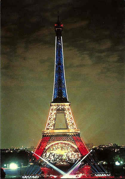 N.� 25 - Paris. La Tour Eiffel, illuminations pour son centenaire en 1989 - Ed. du patrimoine... Paris, 2008. Nathalie Vu-Dinh - Soci�t� Nouvelle Exploitation de la tour Eiffel - Dim. 15x10,5 cm. - 2008 - Col. FMBoia.