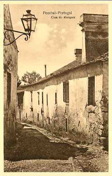 N.� 5847/5 - Pombal-Portugal: Casa do Marquez - Edi��o de Jos� Luiz da Cunha & Irm�o, Sucessores - S/D - Dimens�es: 9x14 cm - Col. �nio C. Semedo.