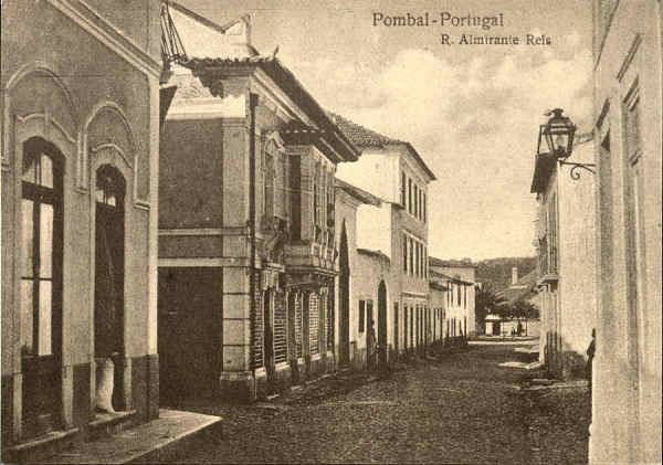 N� 16 - Pombal: Rua Almirante Reis - 1� Ed. Associa��o de Defesa do Patrim�nio Cultural de Pombal - C�mara de Pombal - SD - Dim. 103x146 mm - Col. �nio Semedo
