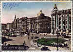SN - PORTO. Avenida dos Aliados, Poente - Edi��o Santos Vistas - Dim. 14,8x10,5 cm - Circulado em 1956 - Col. A. Monge da Silva