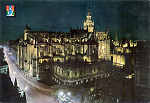 N� 30 - Sevilha, Catedral. Vista nocturna - Ed.FISA, Barcelona - Dominguez, Madrid - Dim. 15x10,4 cm - Col. Am�lcar Monge da Silva