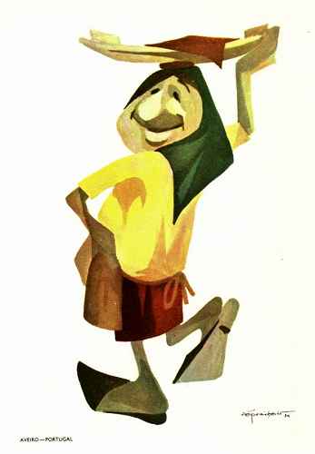 N.� 3 - Peixeira - Edi��o da Comiss�o Municipal de Turismo de Aveiro - Col. Z� Penicheiro 1974 - Dimens�es: 10,4x15 cm - Col. HJCO.