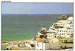 N� 69 - ALBUFEIRA Vista parcial - Edi��o Foto Quatro, Lda. Tel. 089-817317, Faro - Foto de Jorge Corte Real - S/D - Dimens�es:  14,7x10,3 cm. - Col. Gra�a Maia