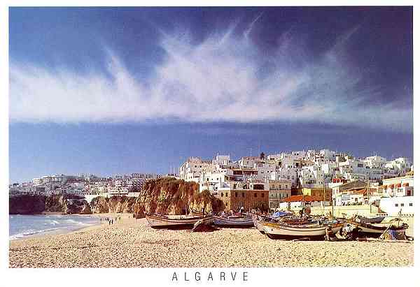 N.� 9039 - ALBUFEIRA-ALGARVE-PORTUGAL - Edi��o Vistal, 082-475109 - S/D - Dimens�es: 15x10,2 cm. - Col. Gra�a Maia