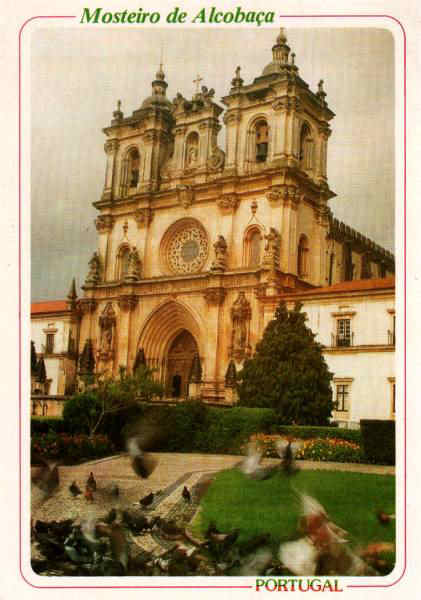 N.� 4873 - Alcoba�a Mosteiro (s�c.XII) -  Patrim�nio da UNESCO - Edi��o �ncora - Dimens�es: 15x10,5 cm. - Col. M�rio F. Silva.