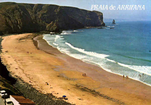 N� 1108 ALJEZUR - PRAIA DE ARRIFANA Algarve Ed. Artes Graficas Dim. 15X10,5cm Col. Mario Silva.