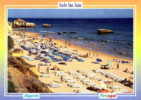 N.� 18 - Forte de S. Jo�o ALGARVE Portugal - Edi��o ILUSTRAL - S/D - Dimens�es: 14,7x10,5 cm. - Col. Gra�a Maia