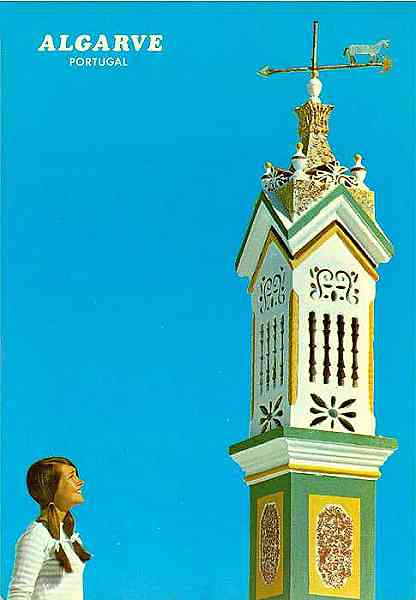 N.� 631 - ALGARVE-Portugal Chamin� T�pica - Edi��o C�MER, Trav. do Alecrim, 1 Lisboa - S/D - Dimens�es: 10,4x15 cm. - Col. HJCO (Circulado em 1973).