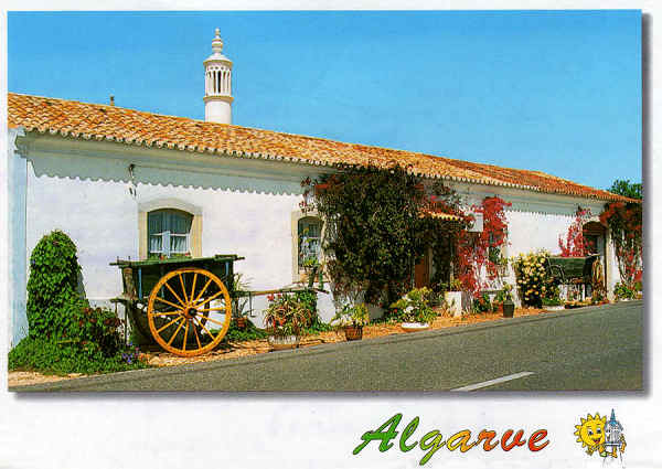 N.� 6833 - ALGARVE - Portugal 1997 - Ed. Artes Gr�ficas - Dimens�es: 15x10,5 cm. -  Col. M�rio F. Silva.