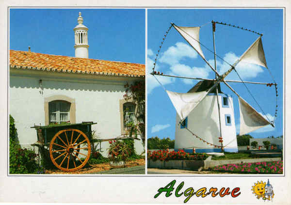 N.� 6922 - ALGARVE - Ed. Artes Gr�ficas - S/D - Dim. 15x10,5 cm. - Col. M�rio Silva.