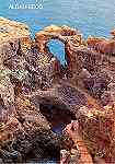 N.� 116/1 - Algar-Seco Carvoeiro-Algarve - Edi��o Francisco Mas Lda - S/D - Dimens�es: 10,3x14,7 cm. - Col. Gra�a Maia