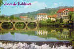 N.� 441 (PORTUGAL) Arcos de Valdevez. Um aspecto do rio Vez - Edi��es Lusocolor - Arcos de Valdevez - S/D - Dim: 14,9x10,4 cm. - Col. Manuel B�ia