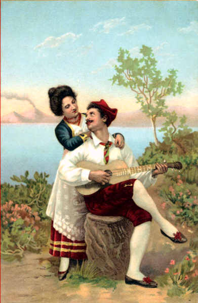 N� 19842 - Edi��o Stengel & Co, Dresden - Dim. 14x9 cm - Col. Am�lcar Monge da Silva (cerca de 1910)