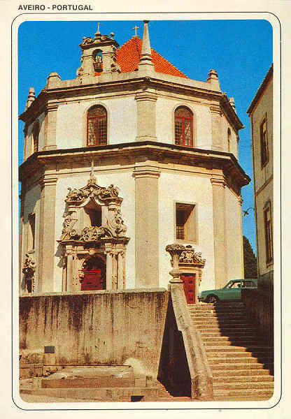 N.� 543 - AVEIRO Portugal Igreja de N. Sr� da Barroca - Edi��o RAN �ncora Tel. 670 192 - ... - S/D - Dimens�es: 14,8x10,4 cm. - Col. �nio Semedo.