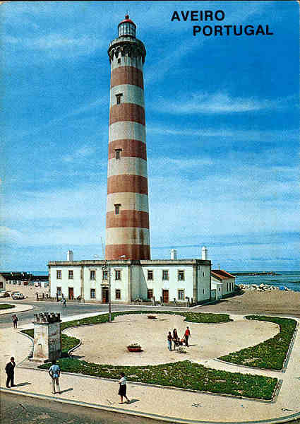 N.� 1614 - AVEIRO Farol da Barra - Edi��es OCASO - S/D - Dimens�es: 14,8x10,4 cm. - Col. �nio Semedo.