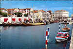 N.� 366/Pr. - AVEIRO-Barcos Moliceiros - Edi��o Portugal Tur�stico - S/D - Dimens�es: 14,7x10,3 cm. - Col. Gra�a Maia