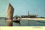 N.� 40 - AVEIRO-Portugal Canal das Pir�mides - Edi��o da Papelaria Aveinida, Aveiro - S/D - Dimens�es: 15x10,5 cm. - Col. Gra�a Maia (Circulado em 1969)
