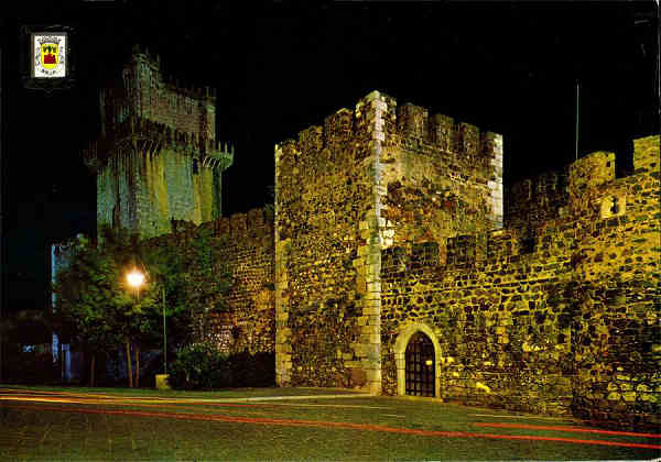 N.� 104 - BEJA (portugal) Castelo (vista nocturna) - Edi��o LIFER, Porto - S/D - Dimens�es: 14,9x10,4 cm. - Col. HJCO.