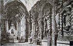S/N - Interior da Egreja do convento da Concei��o - Editor J.Viana, Rua do Arsenal 124, Lisboa. - Dim. 140x89 mm - Col. A. Monge da Silva. (adquirido em 1909)