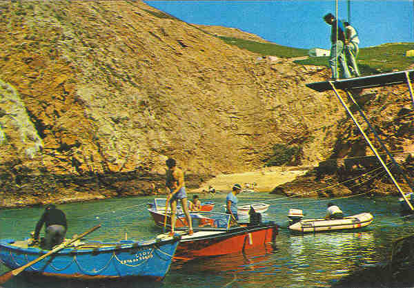 N.� 924 - PENICHE Portugal Berlengas - Edi��o �ncora, Lisboa - S/D - Dimens�es: 14,7x10,2 cm. - Col. Gra�a Maia.