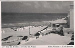 N.� 02 - Portugal Caldas da Rainha Foz do Arelho Trecho da Praia - Editor Neto Pereira (Editado em 1945) - Dimens�es: 9x14 cm. - Col. Miguel Chaby