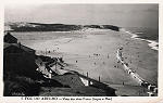 N.� 6 - Portugal_Caldas da Rainha-Foz do Arelho-Vista das duas Praias (Lagoa e Mar) - Editor Passaporte Loty (Editado em 1951) - Dimens�es: 9x14 cm. - Col. Miguel Chaby