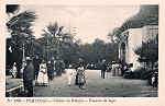 N.� 1269 - Portugal Caldas da Rainha Passeio do lago - Editor Alberto Malva (Editado em 1910) - Dimens�es: 9x14 cm. - Col. Miguel Chaby