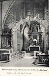 N.� 4 - Portugal - Caldas da Rainha Interior da Igreja Matriz - Editor Dias e Paramos (Editado em 1906) - Dimens�es: 9x14 cm. - Col. Miguel Chaby
