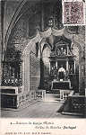 N.� 4 - Portugal - Caldas da Rainha Interior da Igreja Matriz - Editor Dias e Paramos (Editado em 1906) - Dimens�es: 9x14 cm. - Col. Miguel Chaby