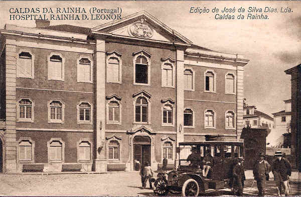 S/N - Portugal-Caldas da Rainha - Hospital Rainha D. Leonor - Editor Jos� da Silva Dias - Editado em 1930 - Dimens�es: 13,5x8,8 cm. - Col. Miguel Chaby